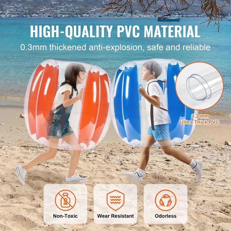 Zorb Ball Gonflable Sphère Sumo Lot de 2