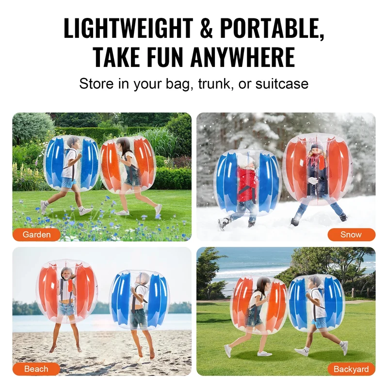 Zorb Ball Gonflable Sphère Sumo Lot de 2
