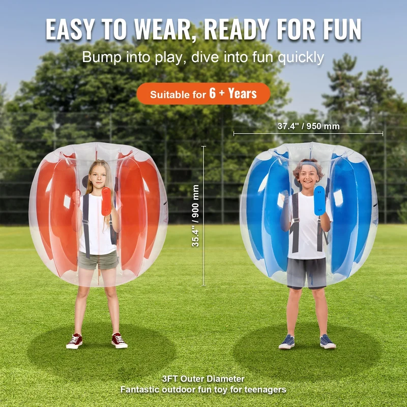 Zorb Ball Gonflable Sphère Sumo Lot de 2