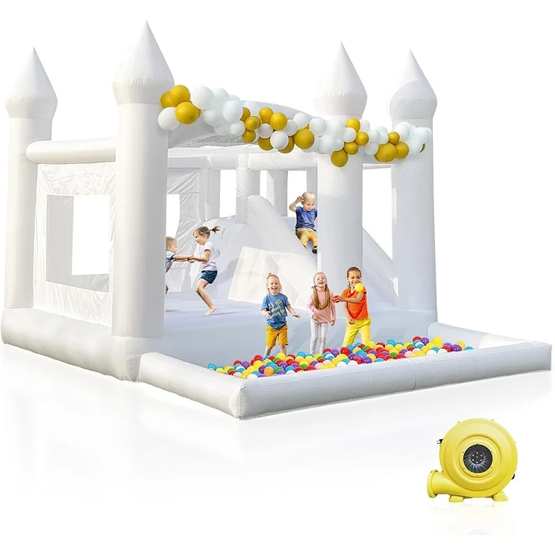 Château Gonflable Oxford Toboggan 4,5 m