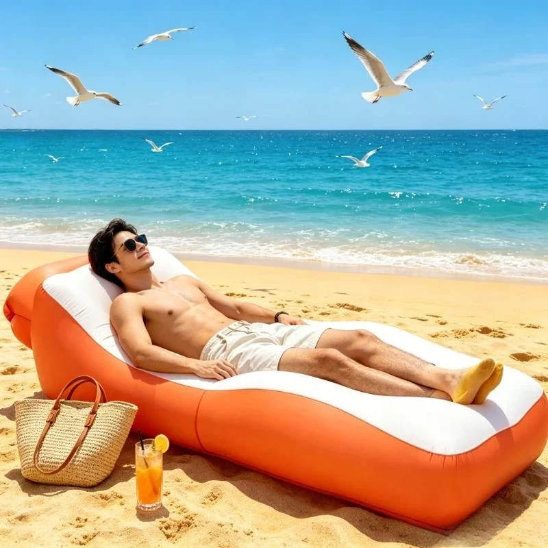 Canapé Gonflable Chaise Longue Camping