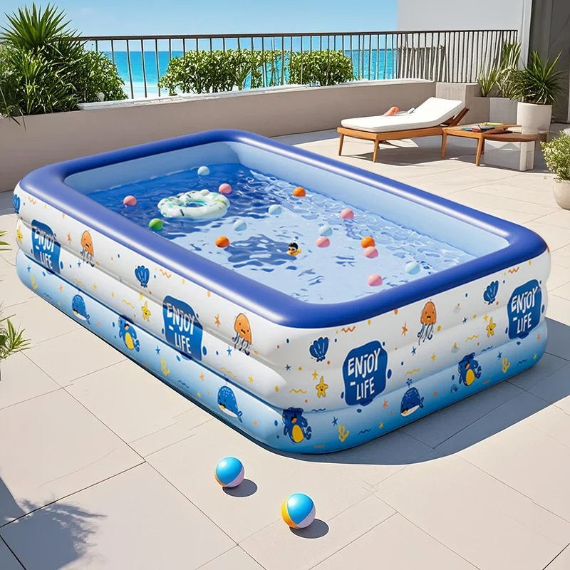 Piscine Gonflable Familiale Monde Océan