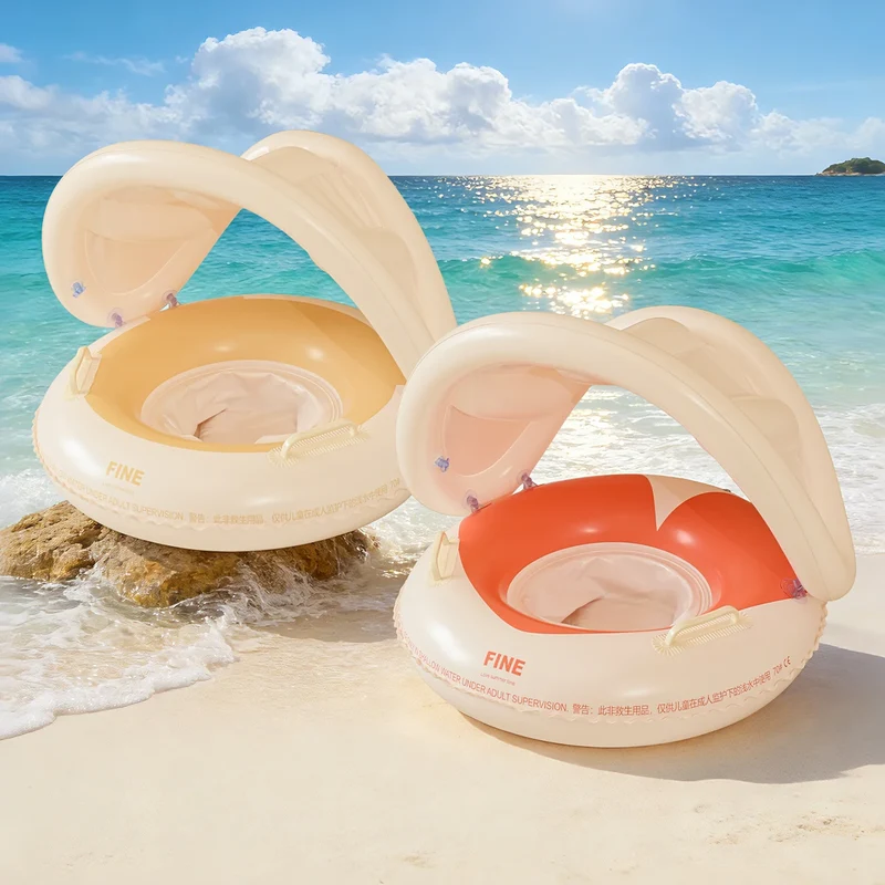Bouée Gonflable Chaise Flottante Parasol