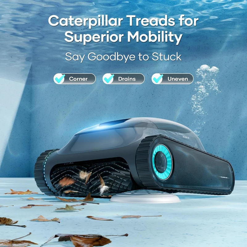 Aiper Scuba S1 Robot Limpiafondos de piscina de batería sin cable