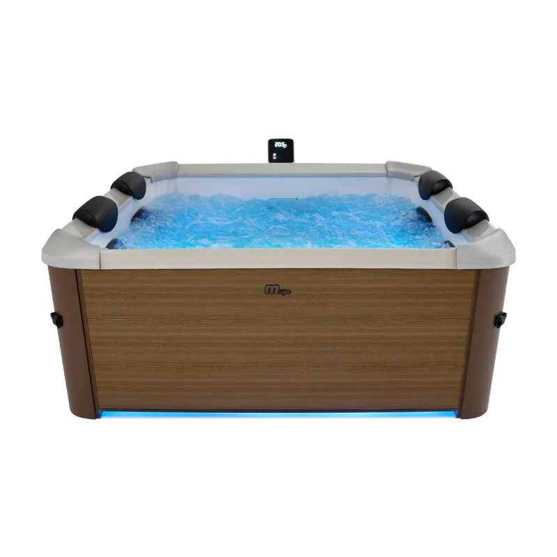 Mspa - Spa rígido cuadrado Amber 4-6 personas