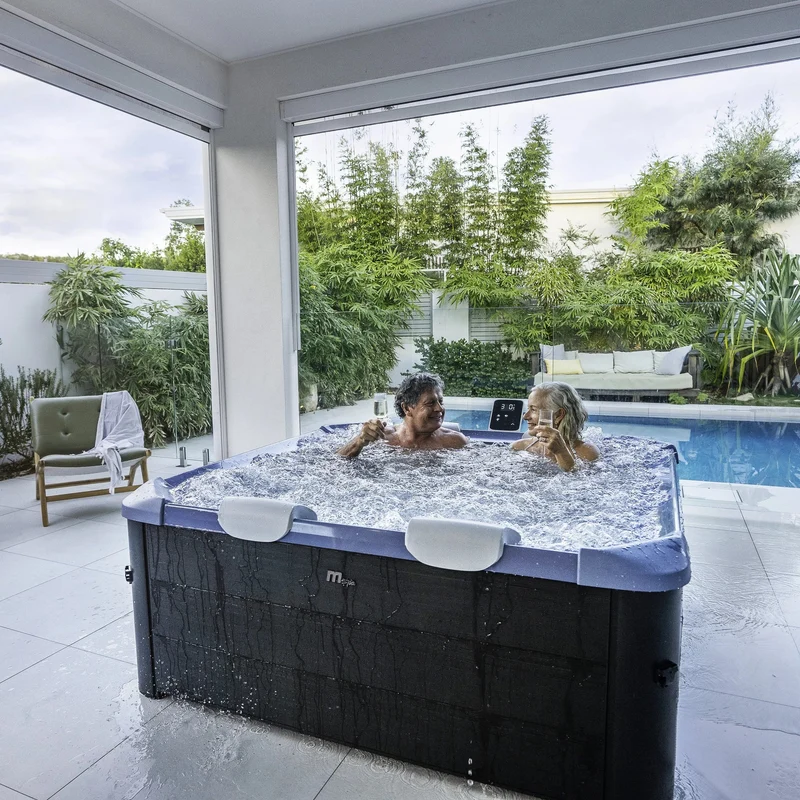 Mspa - Spa rígido cuadrado Sapphire 4-6 personas