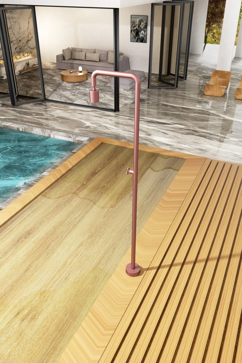 Poolimex Pool Rosa Ducha de piscina