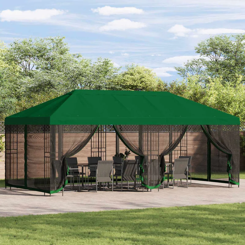 Tuinpaviljoen 6 X 3 M Polyester En Staal 190 Gsm