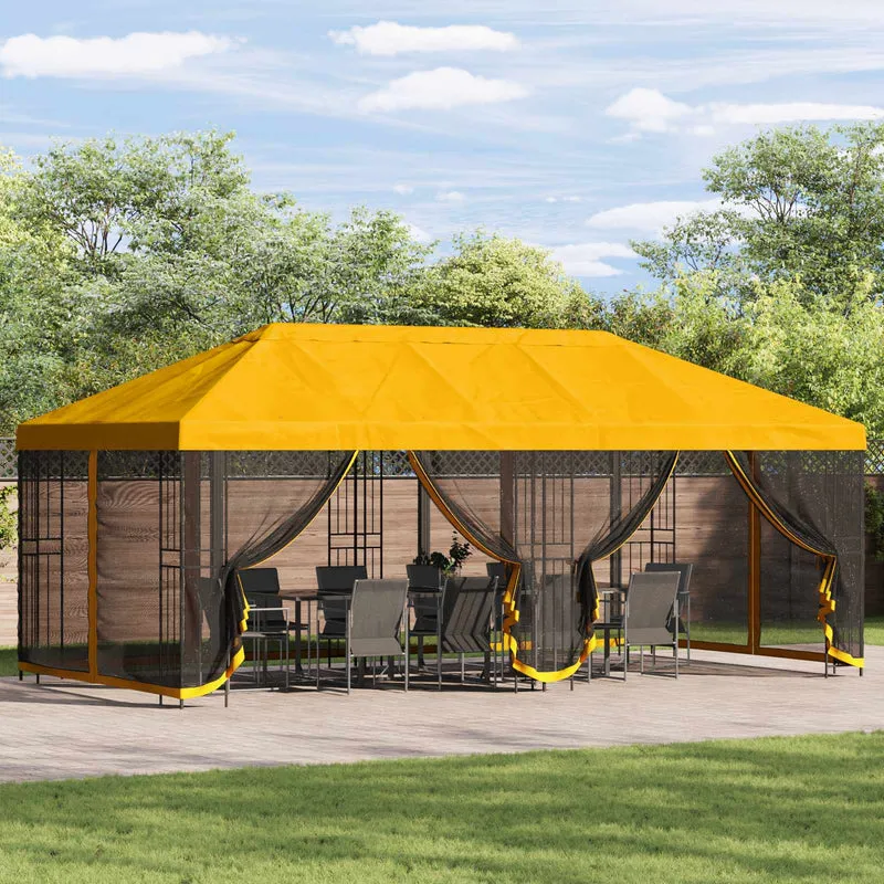 Tuinpaviljoen 6 X 3 M Polyester En Staal 190 Gsm