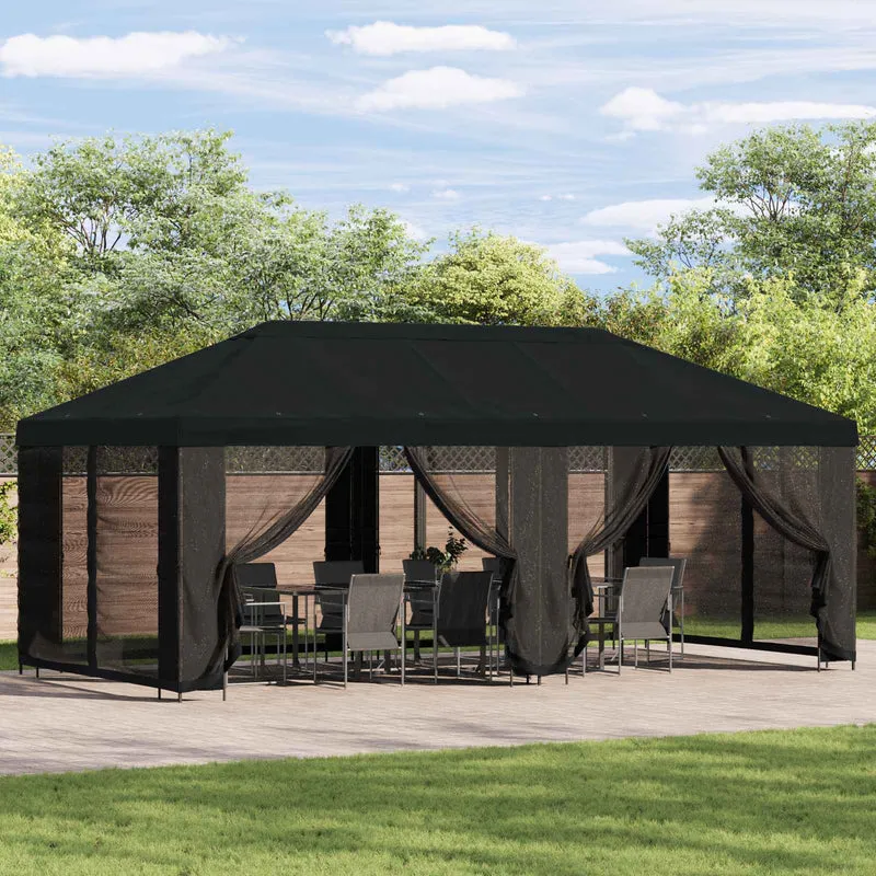 Tuinpaviljoen 6 X 3 M Polyester En Staal 190 Gsm
