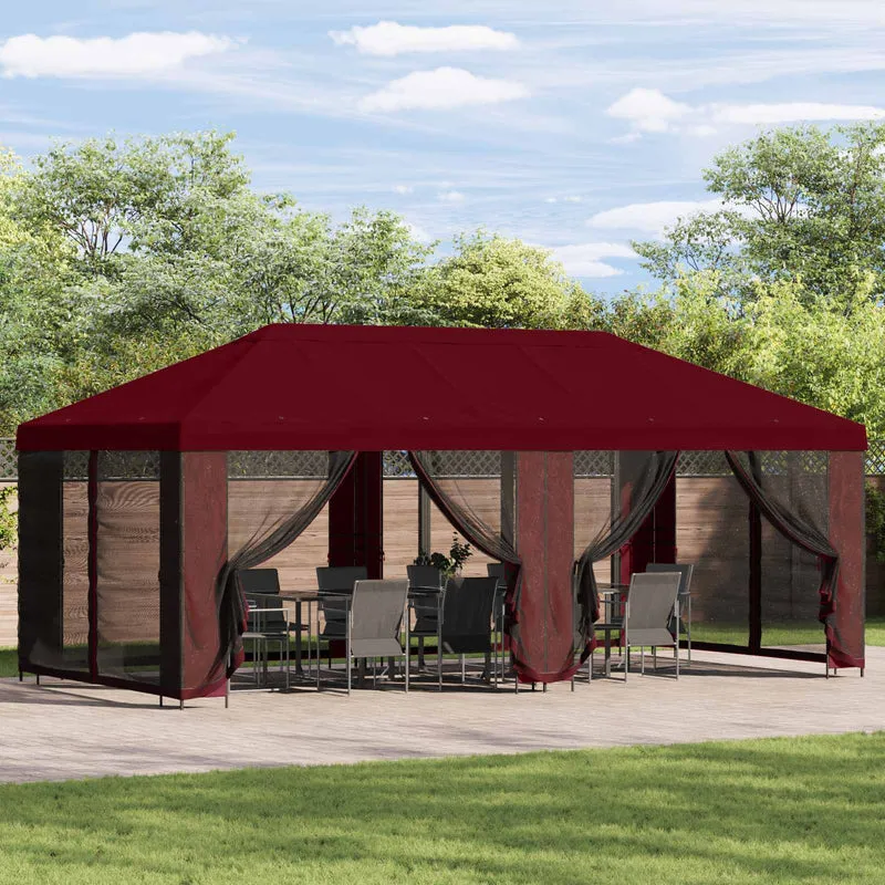 Tuinpaviljoen 6 X 3 M Polyester En Staal 190 Gsm