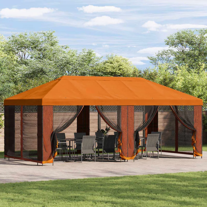 Tuin Gazebo Met Zijwanden 6 X 3 M