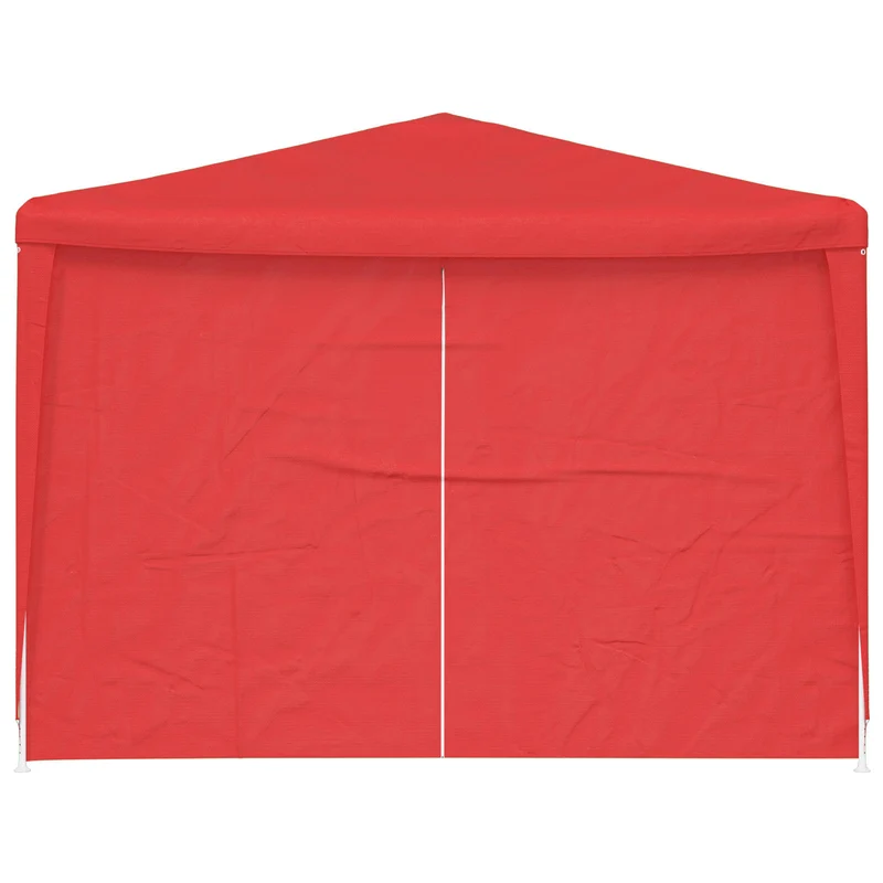 Partytent 900 X 300 X 255 Cm Rood Pe En Staal