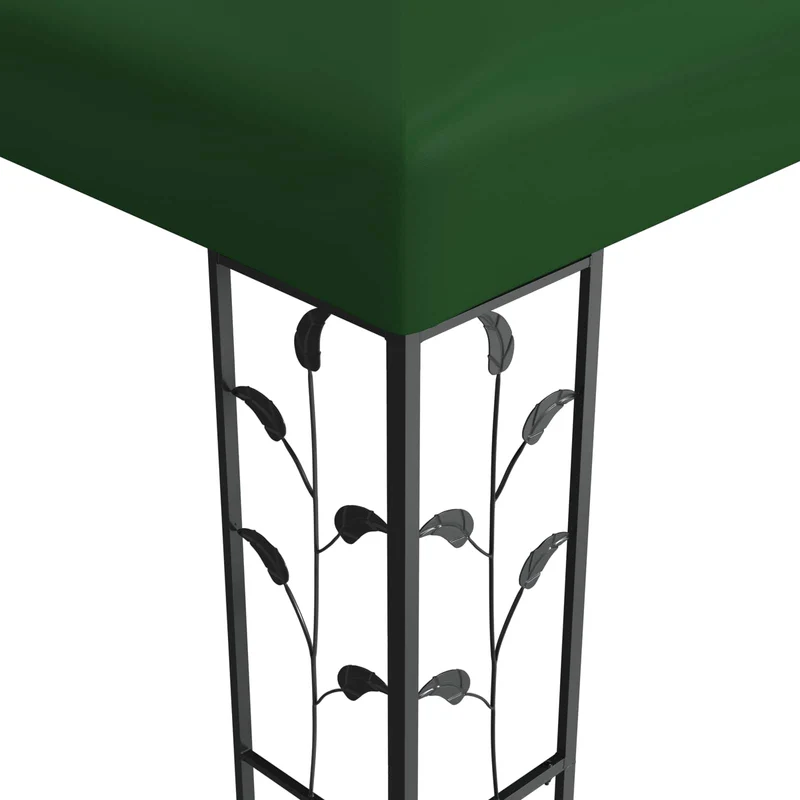 Prieel 3,97 X 2,96 X 2,68 M Groen Polyester En Staal