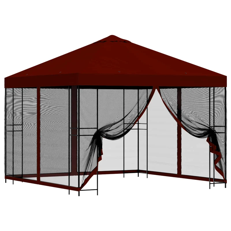 Tuin Gazebo Met Zijwanden 3 X 3 M