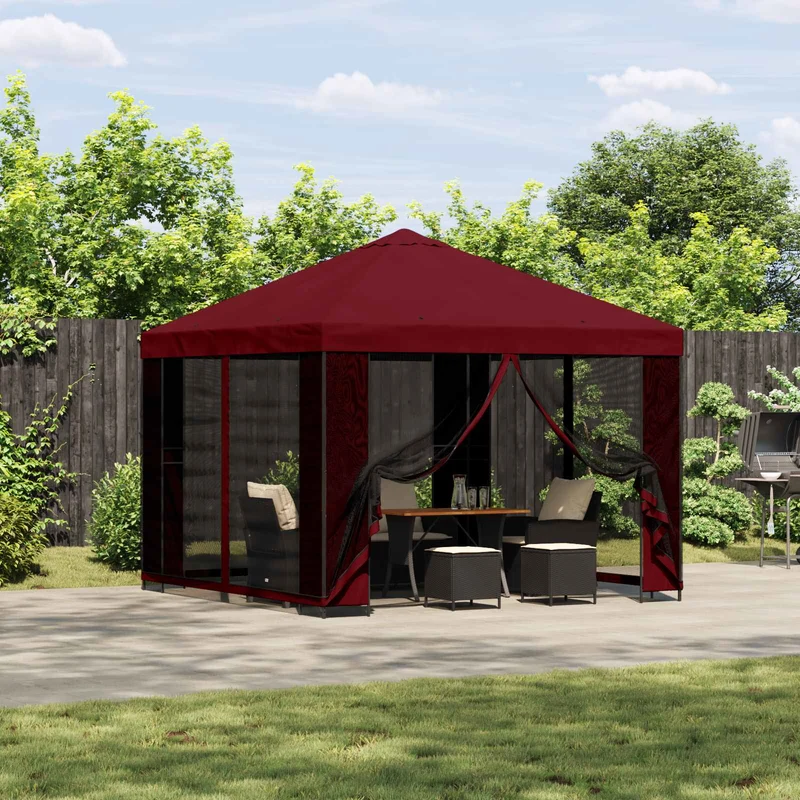 Tuin Gazebo Met Zijwanden 3 X 3 M