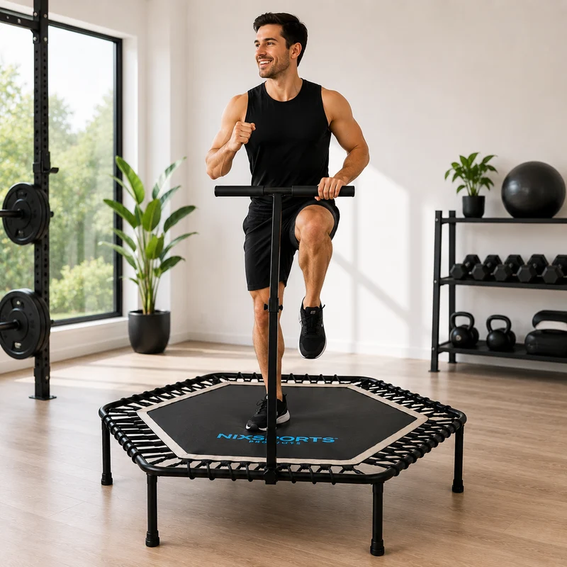 Cama Elástica de Fitness 3 en 1 Plegable