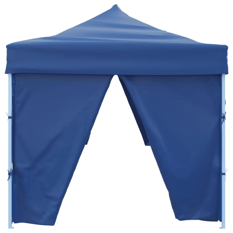 Vouwtent Pop-Up Met 8 Zijwanden 870X291X315 Cm Blauw