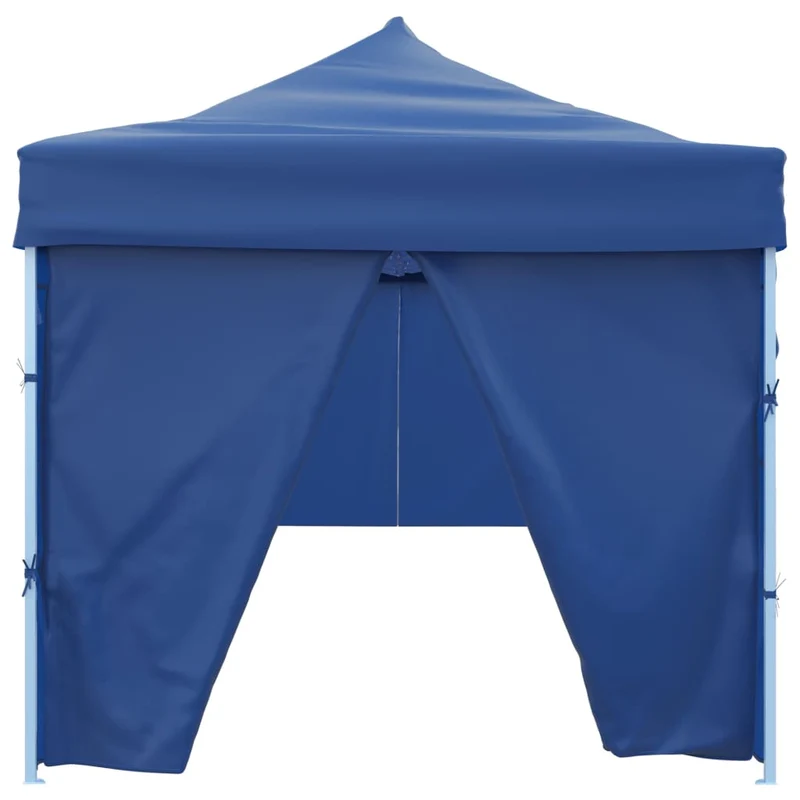 Vouwtent Pop-Up Met 8 Zijwanden 870X291X315 Cm Blauw