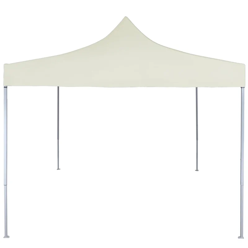 Partytent Professiol Inklapbaar 2X2 M Staal Crème