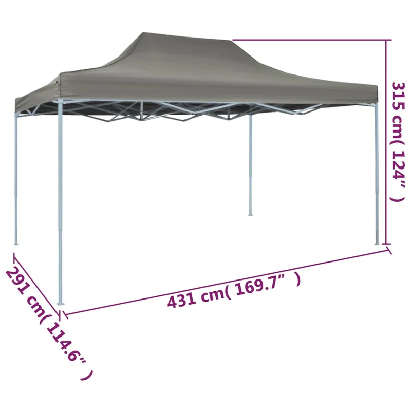 Tent Pop-Up Inklapbaar 3X4,5 M