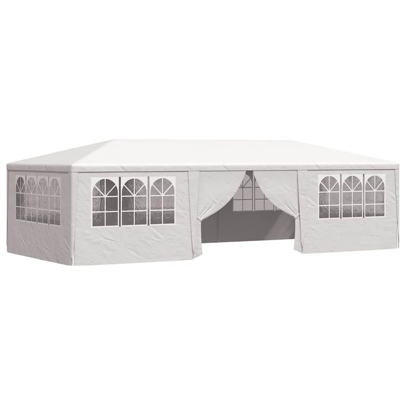 Partytent Met Zijwanden Professioneel 90 G/M² 4X9 M Wit