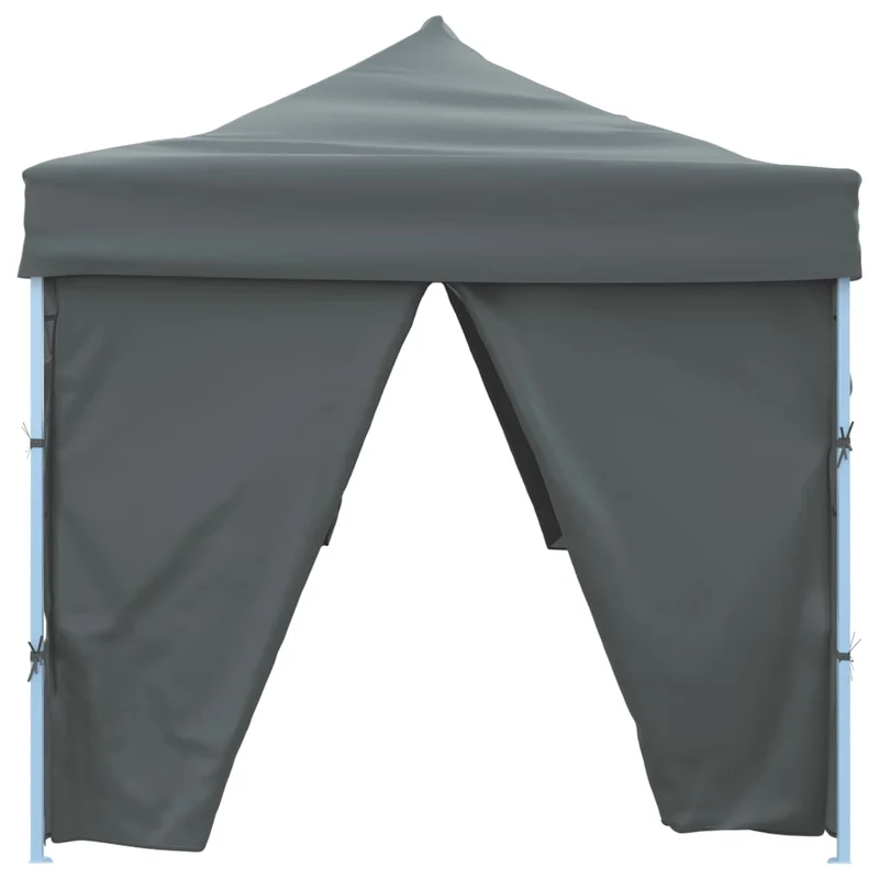 Vouwtent Pop-Up Met 8 Zijwanden 870X291X315 Cm Antraciet