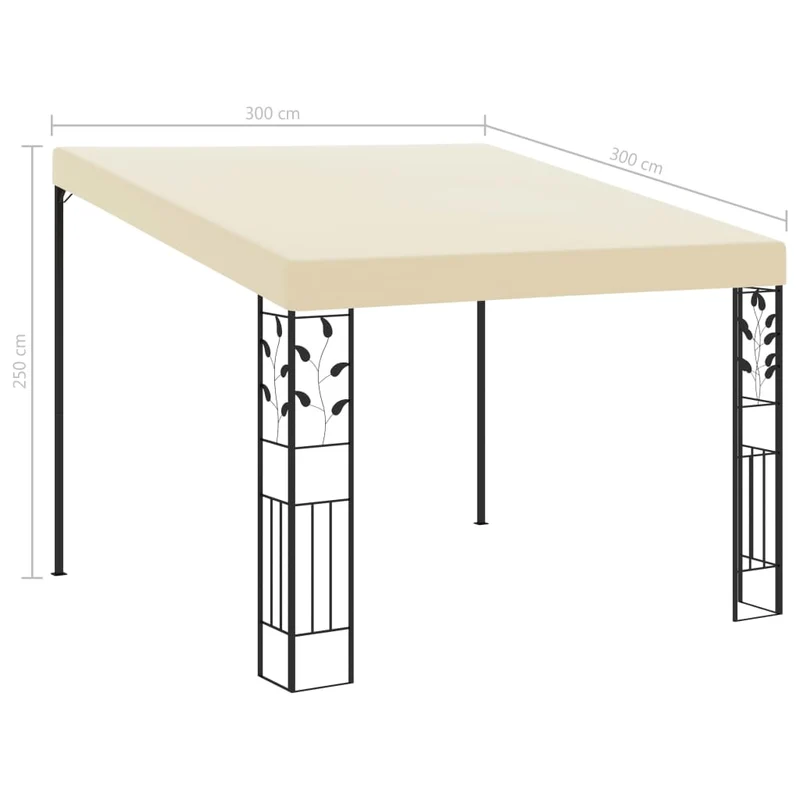 Wandprieel 3X3X2,5 M