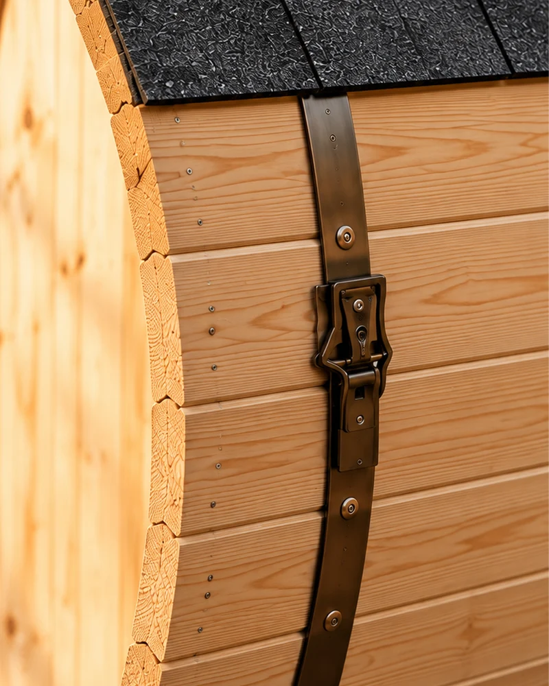 Sauna Barril Exterior Jardín 5-6 Personas