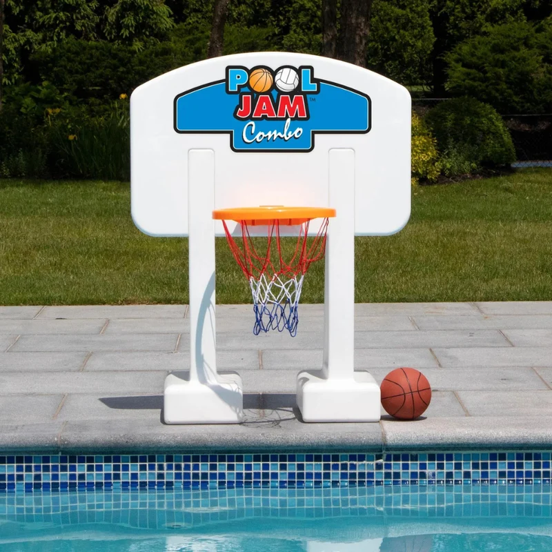 Jeu de basketball et volleyball Pool Jam Combo