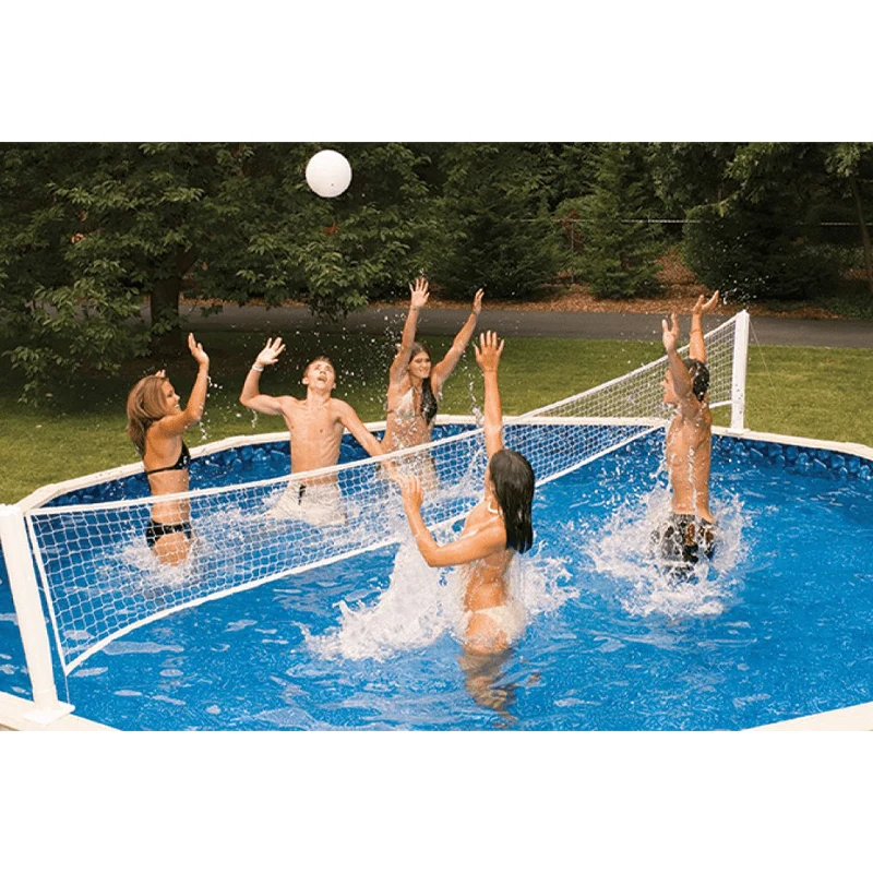 Jeu de basketball et volleyball Pool Jam Combo
