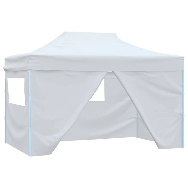 Partytent Met 4 Zijwanden Inklapbaar 3X4 M Staal