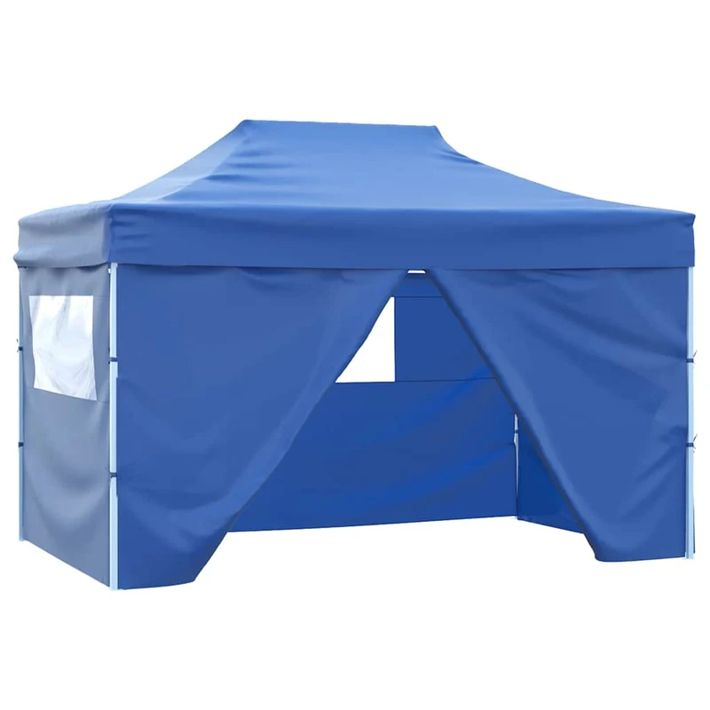 Partytent Met 4 Zijwanden Inklapbaar 3X4 M Staal