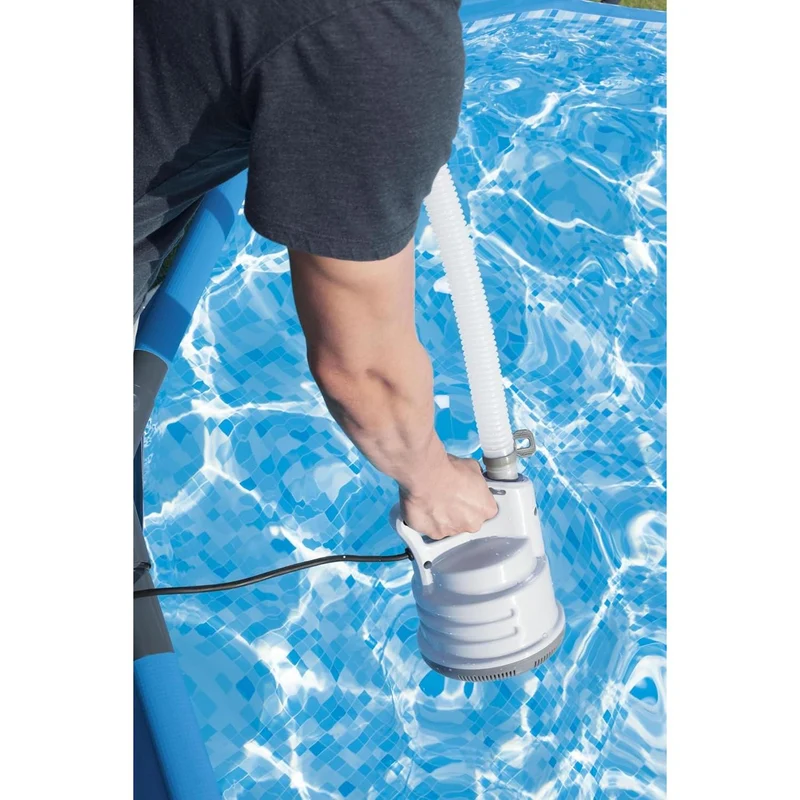 Bestway - Bomba de drenaje y desagüe Flowclear 58230 para piscinas elevadas