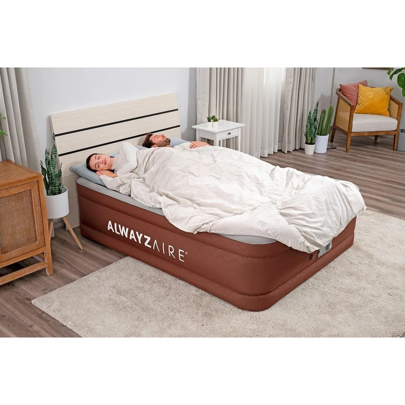 Bestway - AlwayzAire Fortech Cama hinchable con bomba Comfort Choice+ integrada