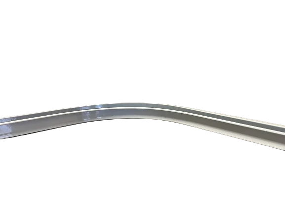 Margelle de coin sans entailles à rail unique pour piscine creusée - 6 po