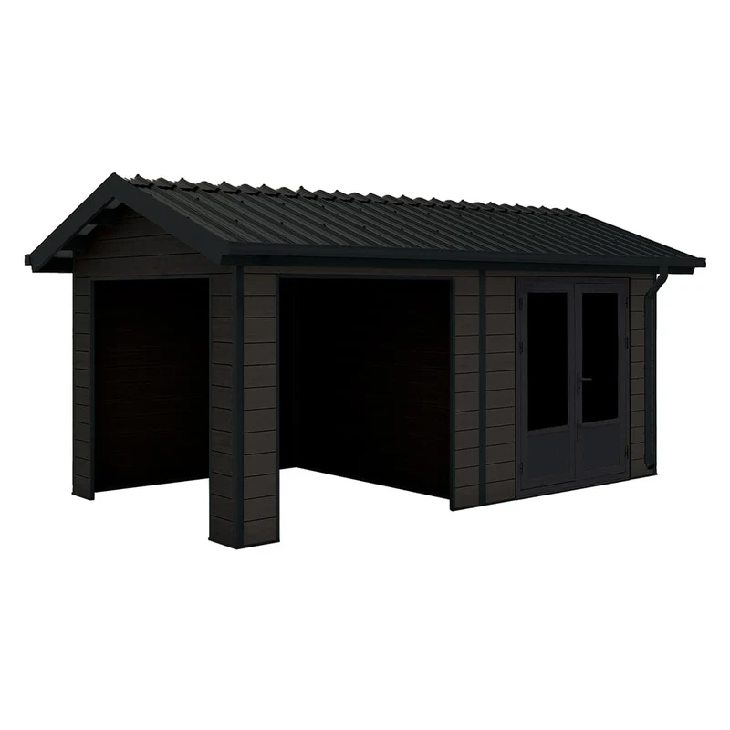 Cabanon Scandinave avec murs réversibles - 18 x 10 pi