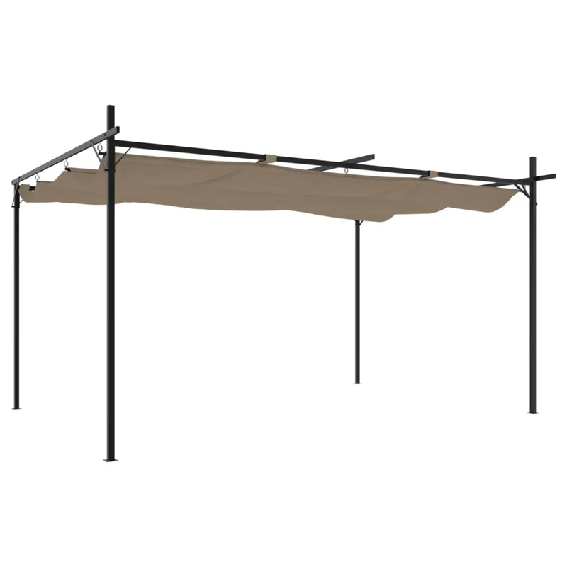 Pergola Met Uitschuifbaar Dak 395X292X230