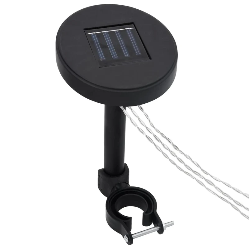 Prieel Met Gordijn En Led-Lichtslinger