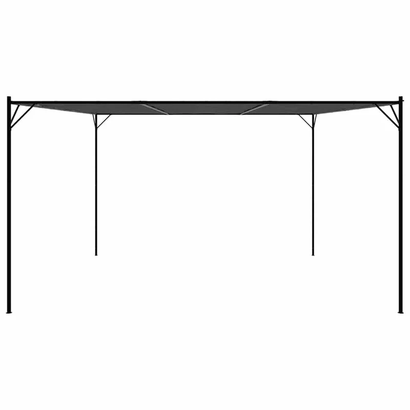 Prieel 4X4 M 180 G/M² Stof En Staal Antracietkleurig