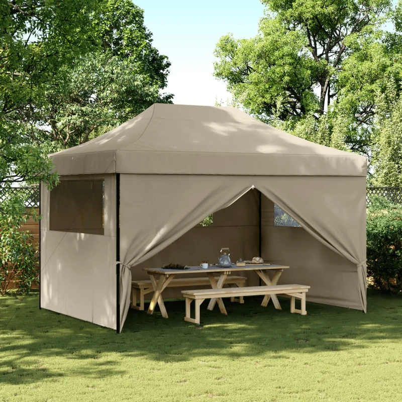 Partytent 410 X 279 X 315 Cm Met Zwart Frame