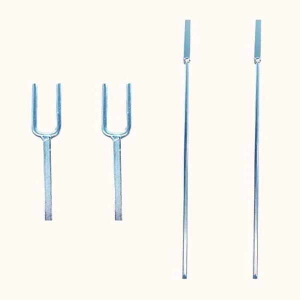 Metal parts for the Cross-pole set for the SunnyTent Round (M/L/L+/XL) / Oval (M/L) – Double