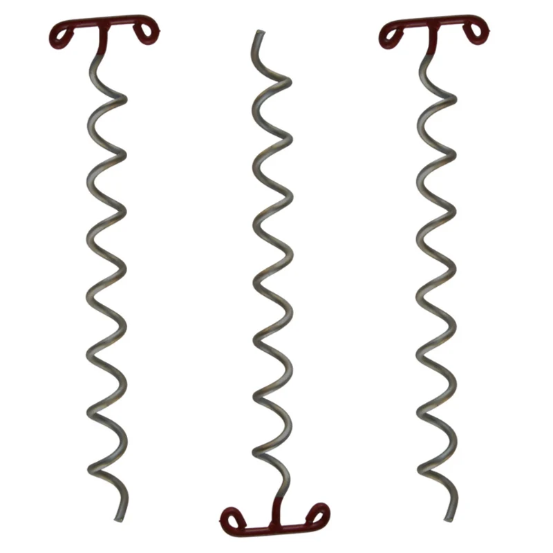 Extra Long Twist Pegs for Soft Surface (3 Pieces)