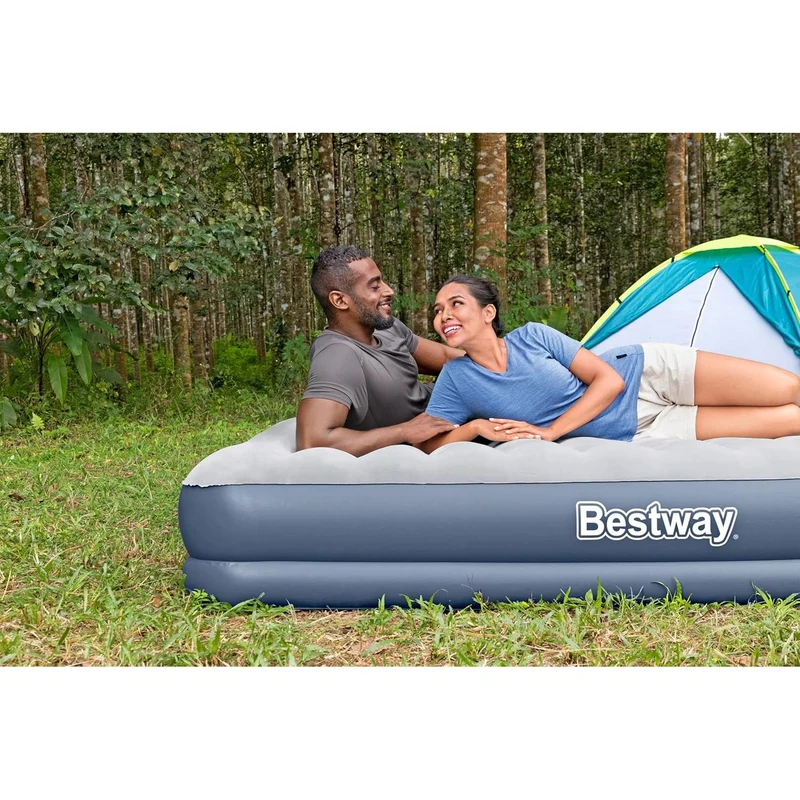 Bestway - Tritech Colchón hinchable con bomba recargable incorporada