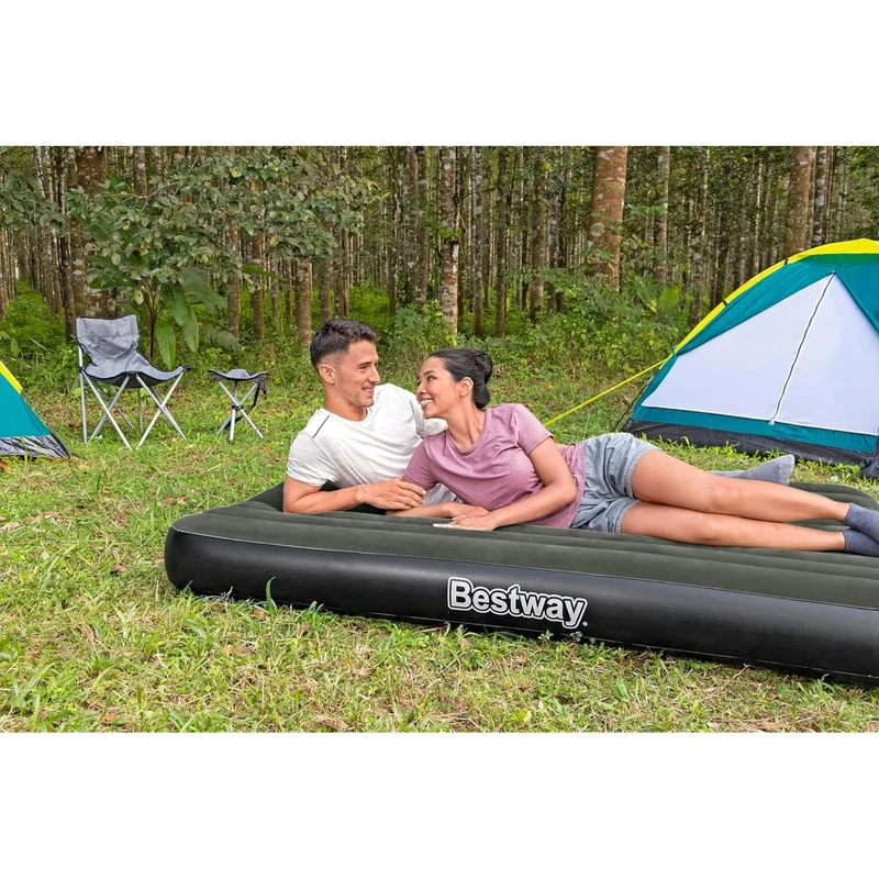 Bestway - Tritech Colchón hinchable con bomba recargable incorporada
