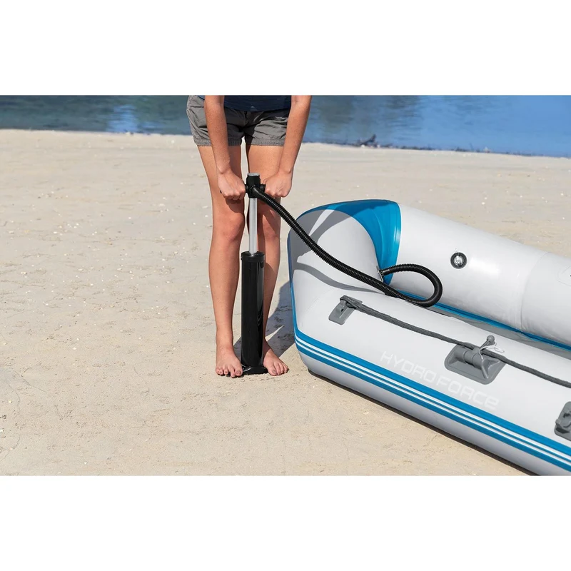 Bestway – Barca hinchable Hydro-Force Caspian Boat Set (230 × 130 × 33 cm)