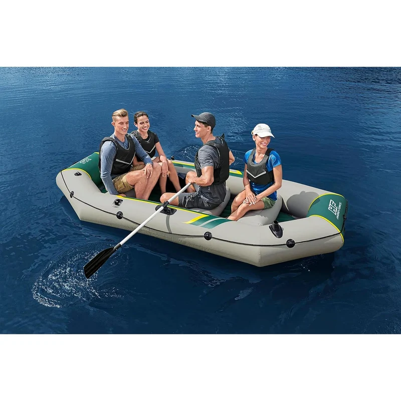 Bestway – Barca hinchable Hydro-Force Ranger Elite X4 Raft Set (320 × 148 cm)