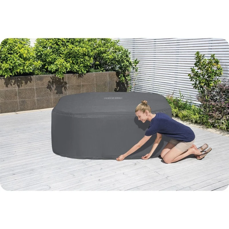 Bestway - Funda protectora para spa Lay-Z-Spa cuadrada
