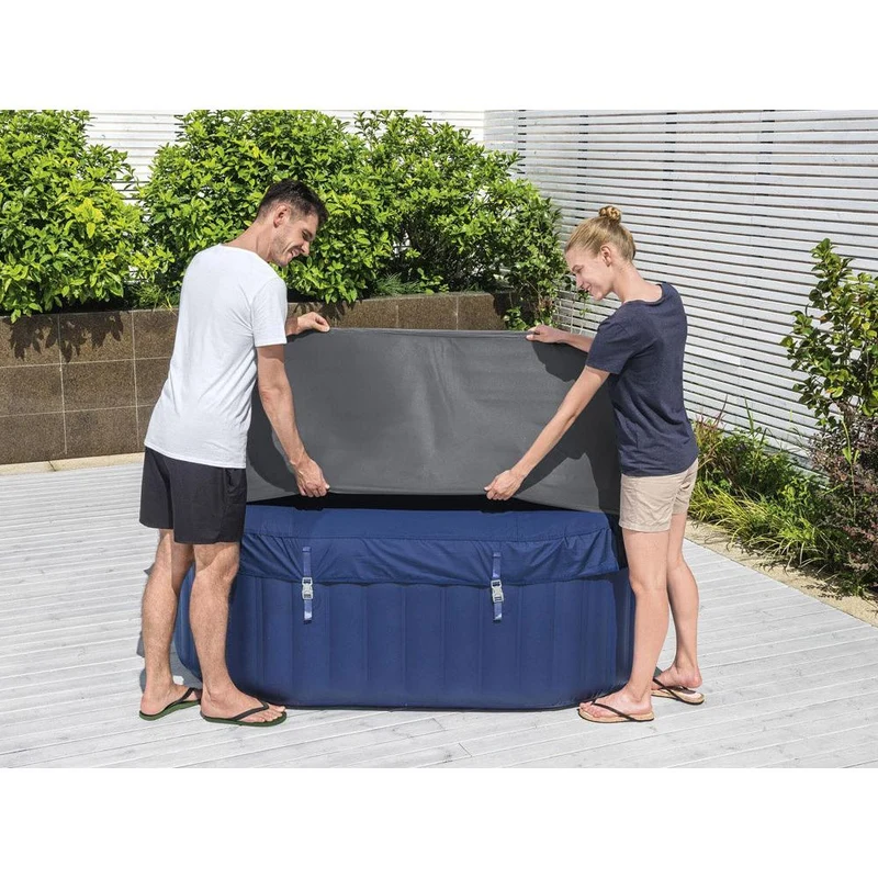 Bestway - Funda protectora para spa Lay-Z-Spa cuadrada