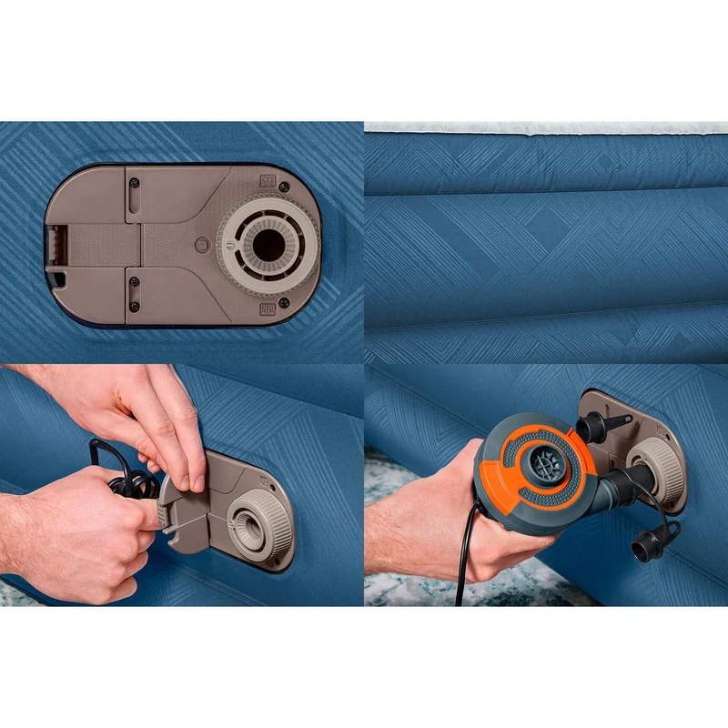 Bestway - Tough Guard/Fortech Colchón hinchable con Snugable Top